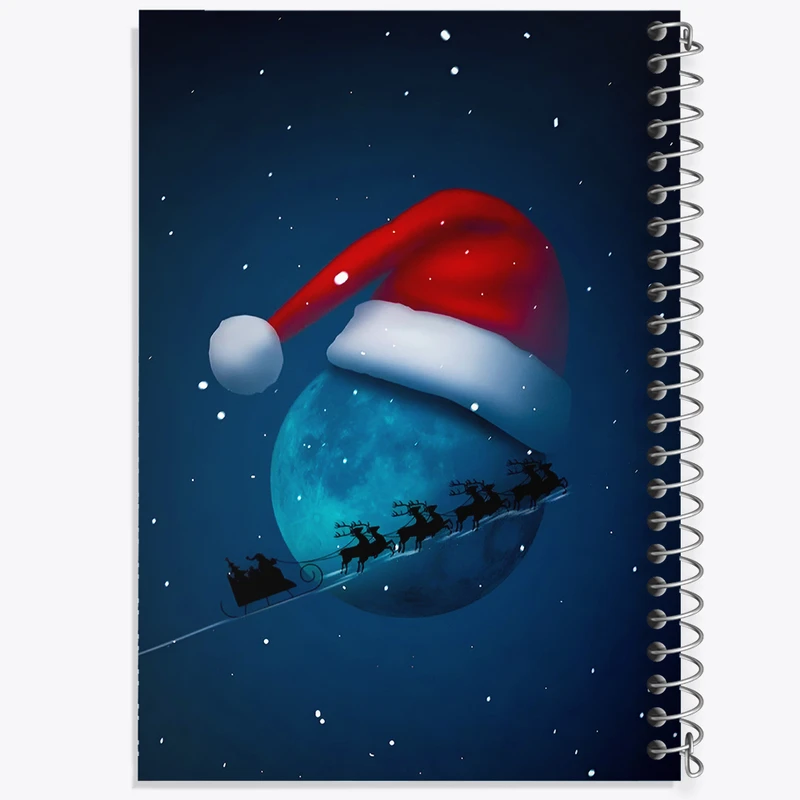 دفتر نقاشی 50 برگ خندالو طرح بابانوئل و کریسمس کد N6331