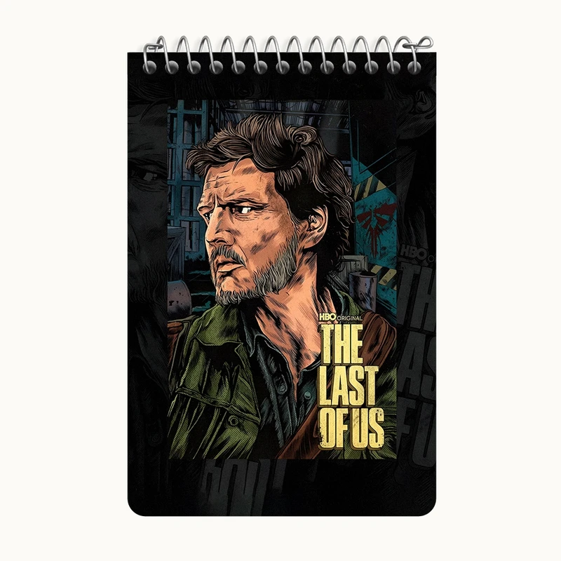 دفتر یادداشت 50 برگ خندالو طرح لست آف آس (The Last Of Us) کد F13581
