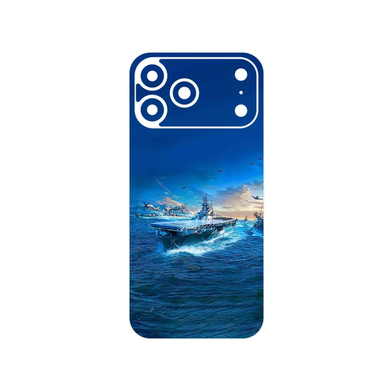 برچسب پوششی ماهوت مدل Warship مناسب برای گوشی موبایل اپل iPhone 17 Pro Max