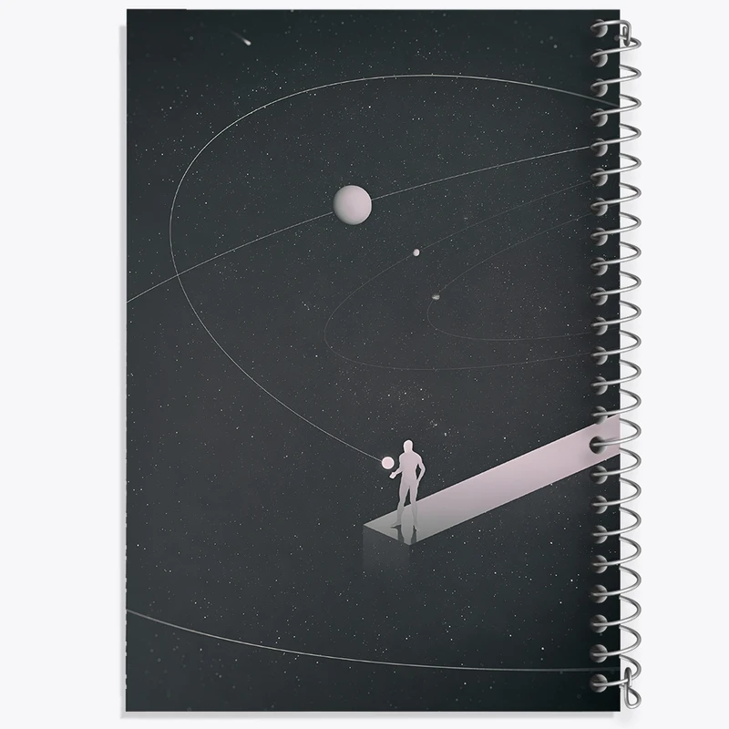 دفتر طراحی 50 برگ خندالو طرح مفهومی کد F4054