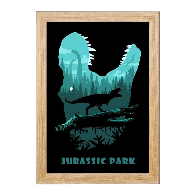 تابلو خندالو طرح ژوراسیک (Jurassic Park) کد F13774