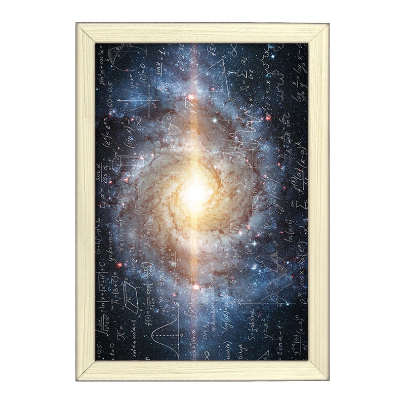 تابلو خندالو طرح کهکشان کد F697