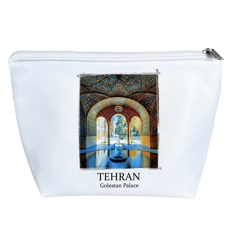 کیف لوازم آرایش دخترانه خندالو مدل کاخ گلستان تهران کد H2729