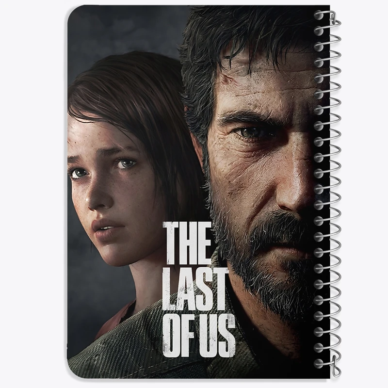 دفتر یادداشت 50 برگ خندالو طرح (The Last Of Us) آخرین بازمانده از ما کد N9316