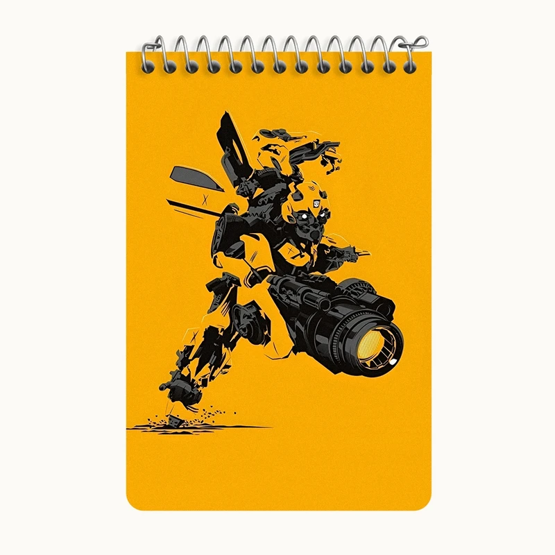 دفتر یادداشت 50 برگ خندالو طرح زنبور عسل (Bumblebee) کد F10748