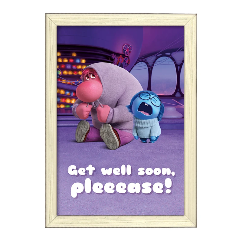 تابلو خندالو طرح اینساید اوت (Inside Out) کد F2467