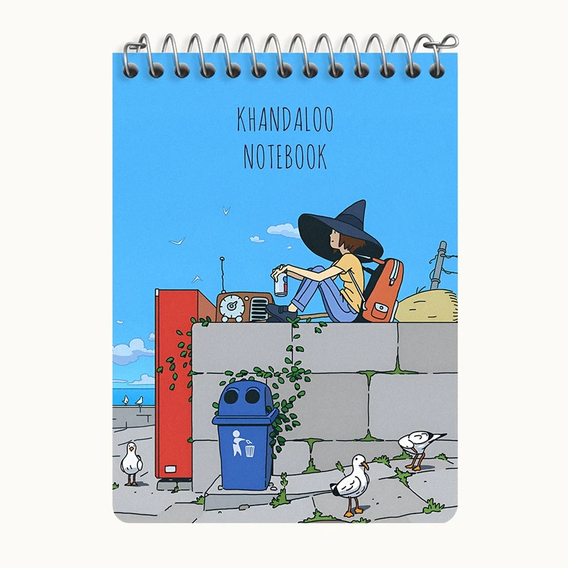 دفتر یادداشت 50 برگ خندالو طرح فانتزی کد N8821