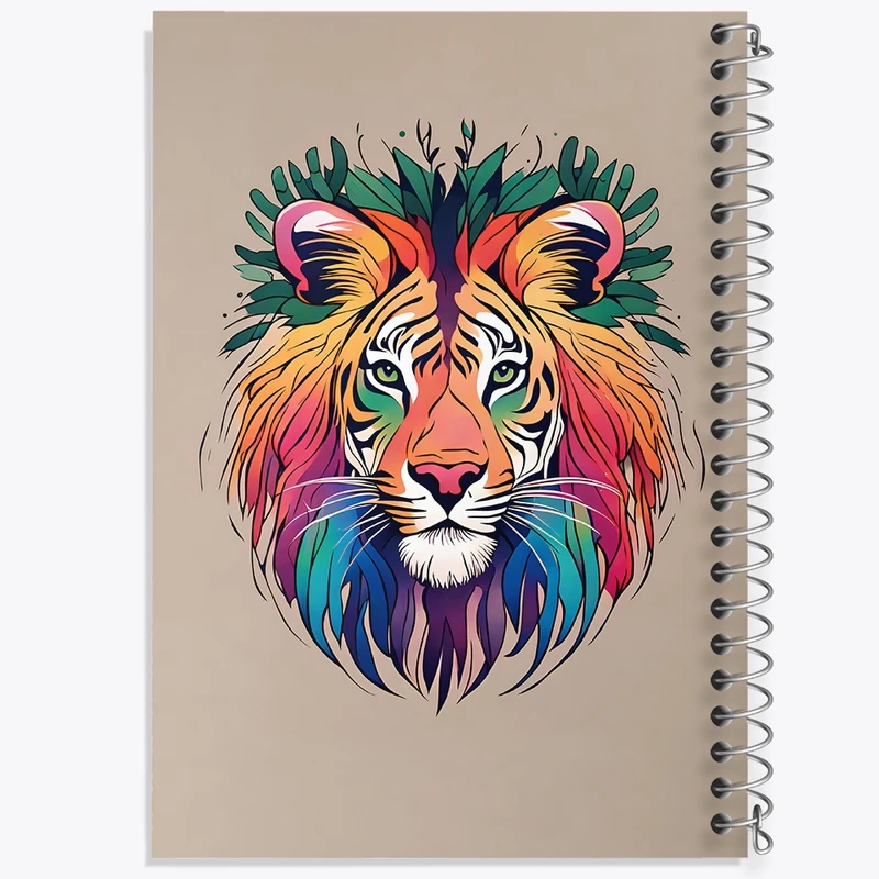 دفتر لیست خرید 50 برگ خندالو طرح شیر کد F4343