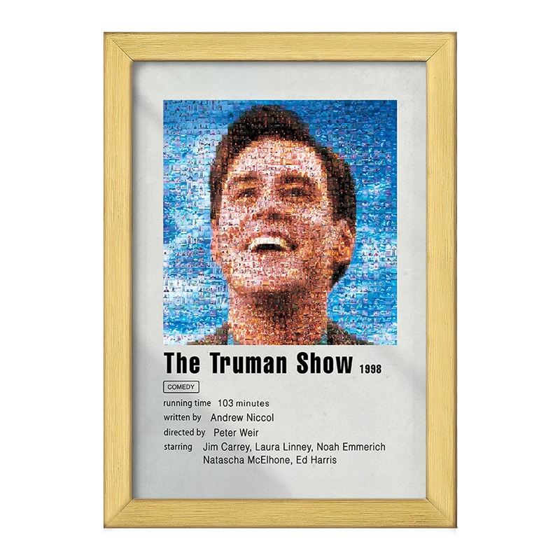 تابلو خندالو طرح نمایش ترومن (The Truman Show) کد F11314