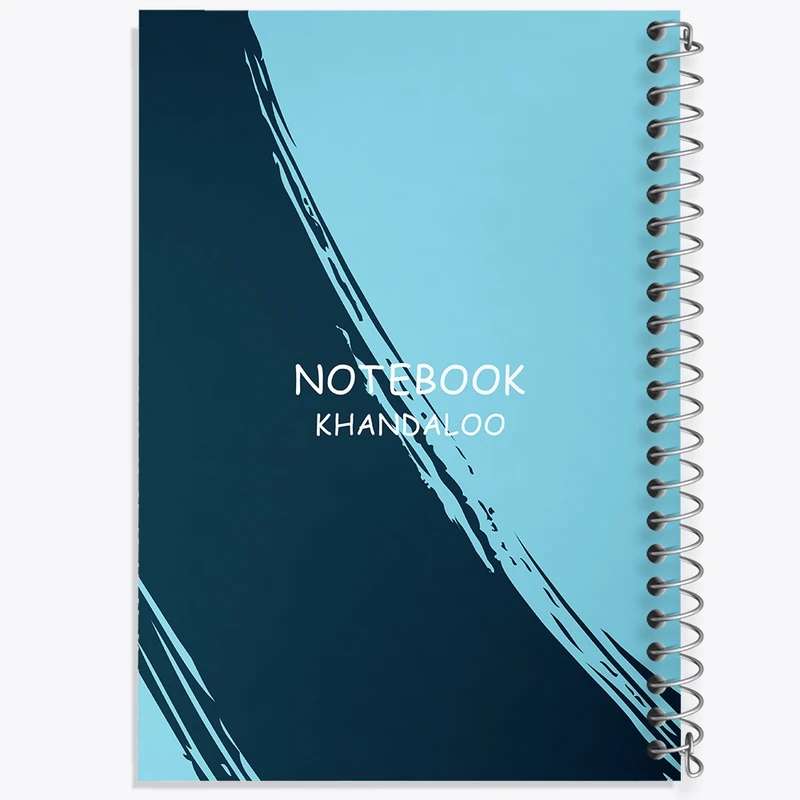 دفتر طراحی 50 برگ خندالو طرح مینیمال کد N942