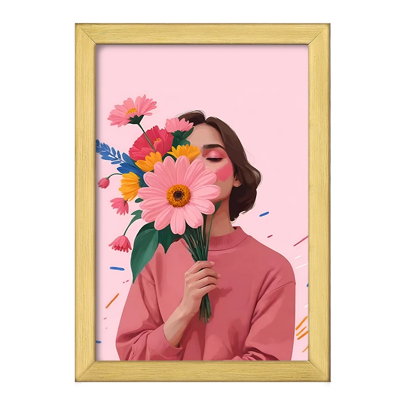 تابلو خندالو طرح دخترانه فانتزی کد F10902