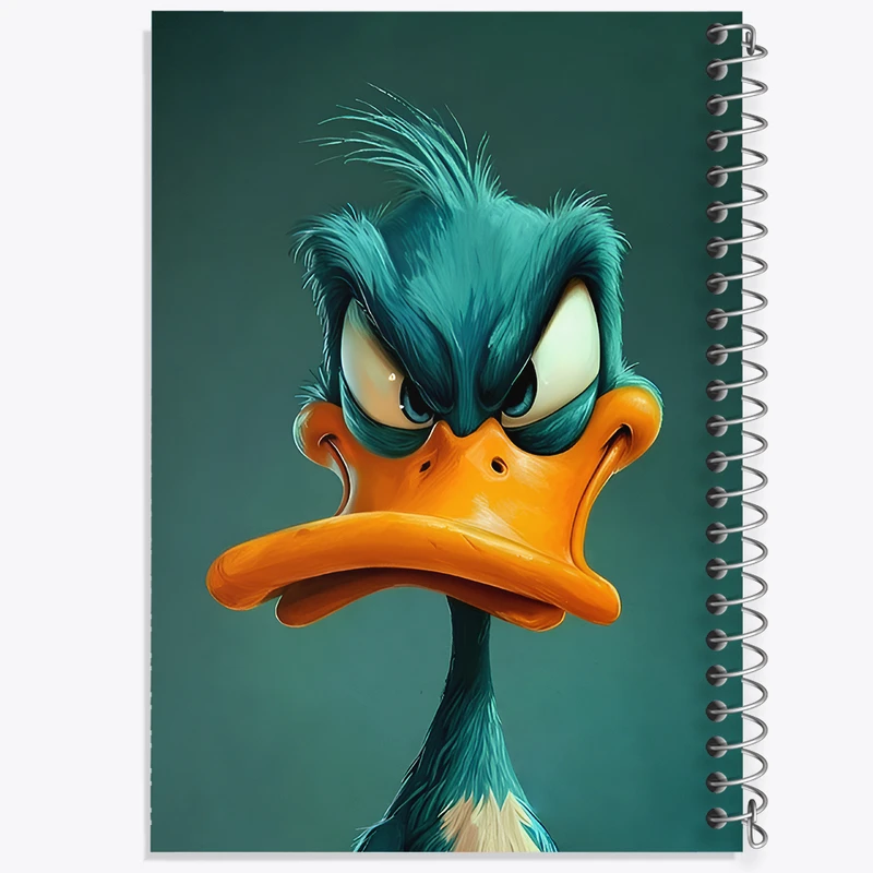 دفتر مشق 100 برگ خندالو طرح دافی داک (Daffy Duck) کد F12848