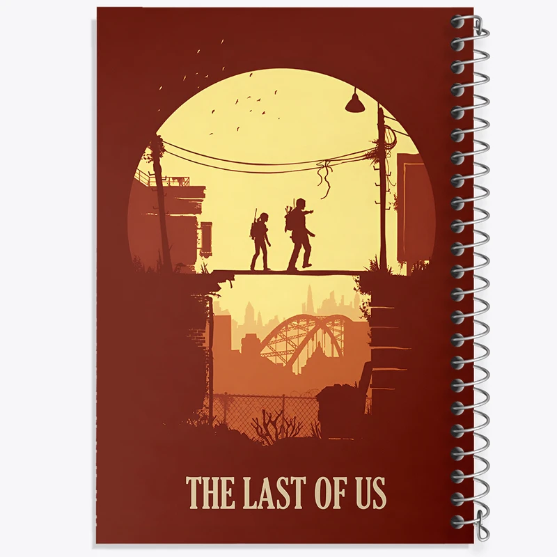 دفتر مشق 50 برگ خندالو طرح آخرین بازمانده از ما (The Last Of Us) کد F13592