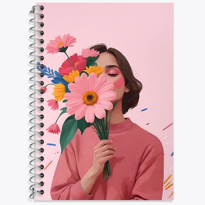 دفتر لغت 50 برگ خندالو طرح دخترانه فانتزی کد F10902