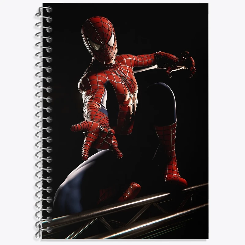 دفتر لغت 50 برگ خندالو طرح مرد عنکبوتی (Spider Man) کد F3952