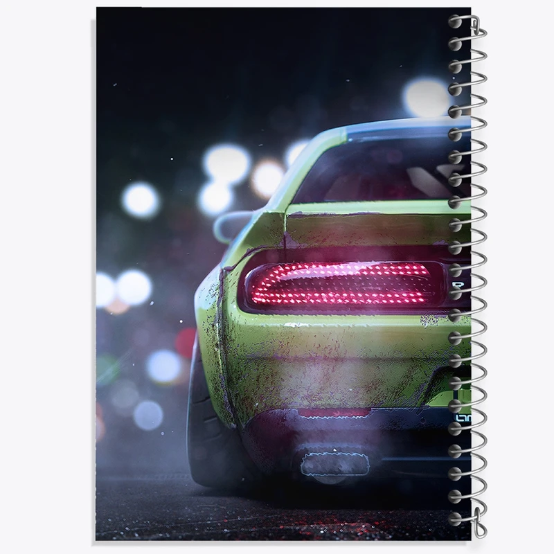 دفتر لیست خرید 50 برگ خندالو طرح داج چلنجر(Dodge Challenger) کد N7878