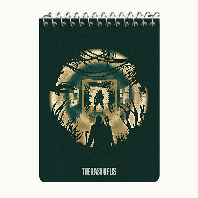 دفتر یادداشت 50 برگ خندالو طرح (The Last Of Us) آخرین بازمانده از ما کد N9294