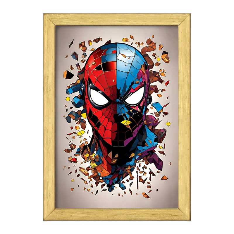 تابلو خندالو طرح مرد عنکبوتی (Spider Man) کد F6928