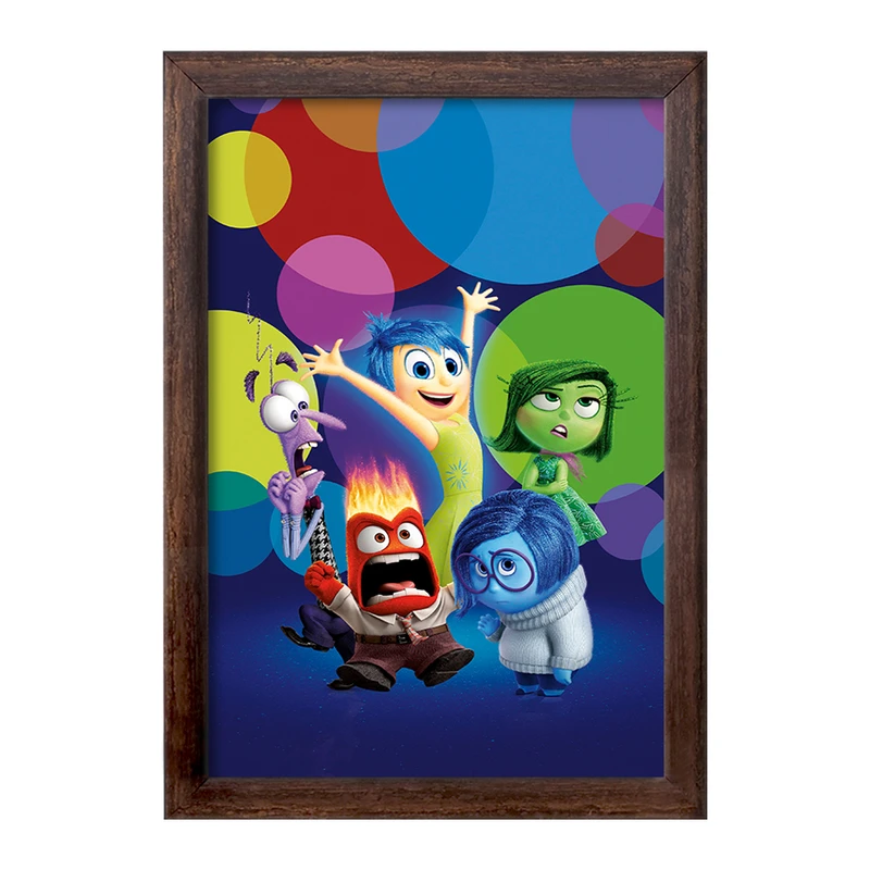 تابلو خندالو طرح انیمیشن اینساید اوت Inside Out  کد 3556