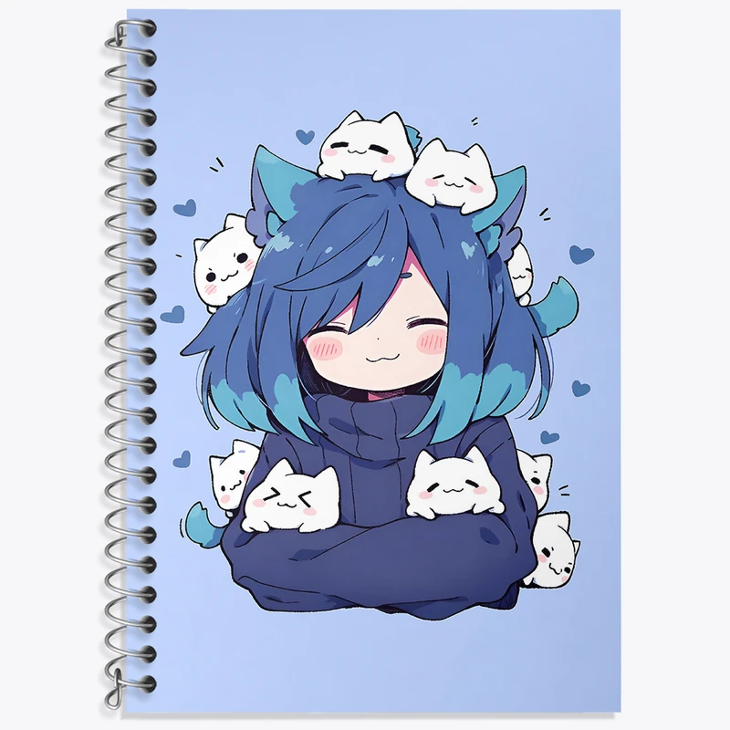 دفتر نت موسیقی 50 برگ خندالو طرح دخترانه کد F3827