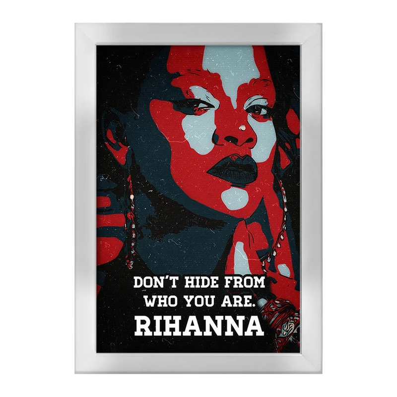 تابلو خندالو طرح ریانا (Rihanna) کد F1804