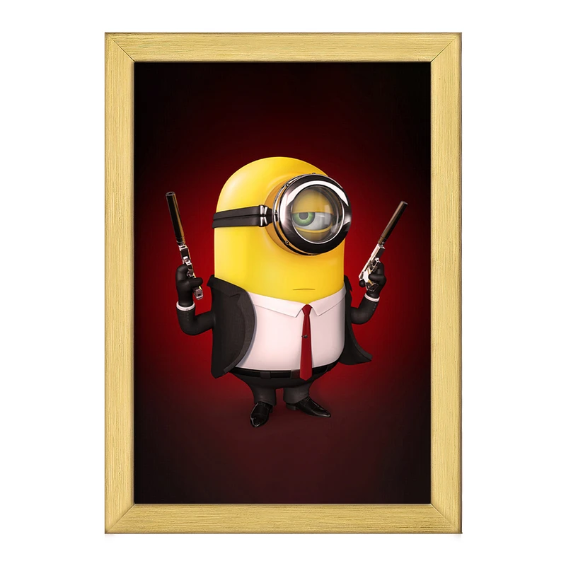 تابلو خندالو طرح مینیون ها (Minions) کد F2050