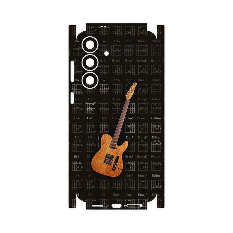 برچسب پوششی ماهوت مدل Guitar_Instrument-FullSkin مناسب برای گوشی موبایل سامسونگ Galaxy S25 FE