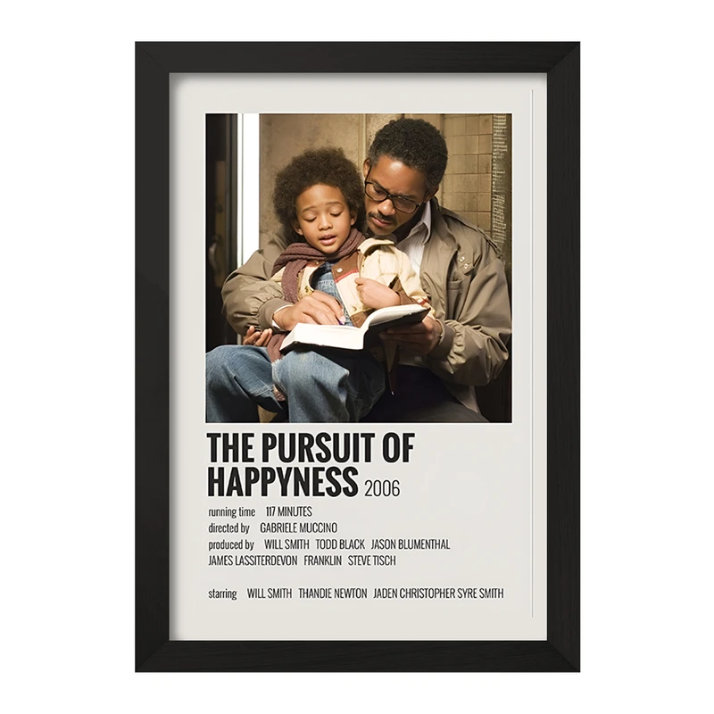 تابلو خندالو طرح در جستجوی خوشبختی (The Pursuit of Happyness) کد F13393