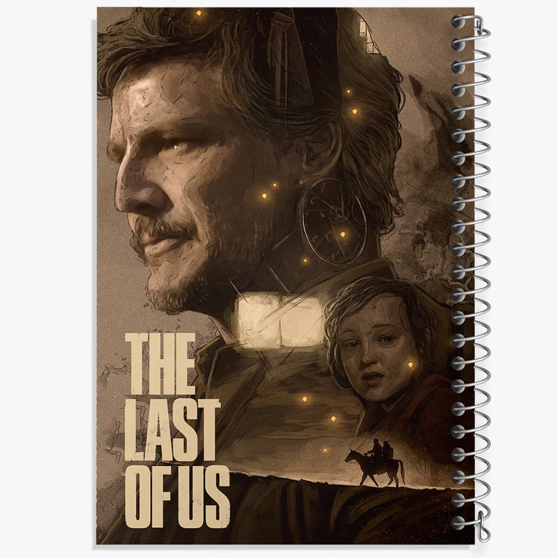 دفتر مشق 50 برگ خندالو طرح (The Last Of Us) آخرین بازمانده از ما کد N9307
