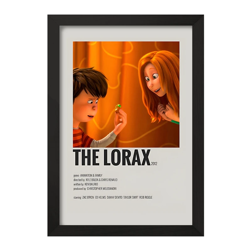تابلو خندالو طرح لوراکس (The Lorax) کد F13253