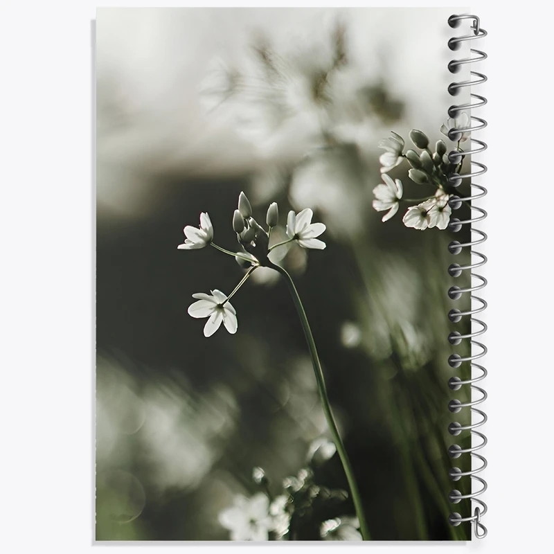 دفتر طراحی 50 برگ خندالو طرح گل کد N2986