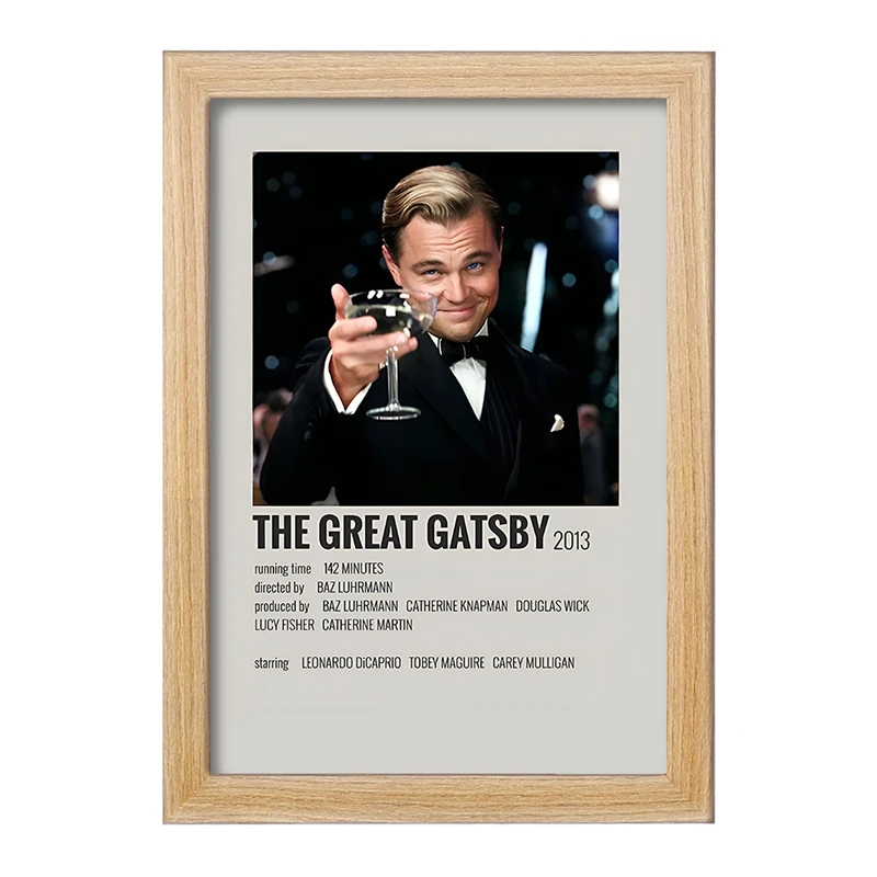 تابلو خندالو طرح گتسبی بزرگ (The Great Gatsby) کد F13297