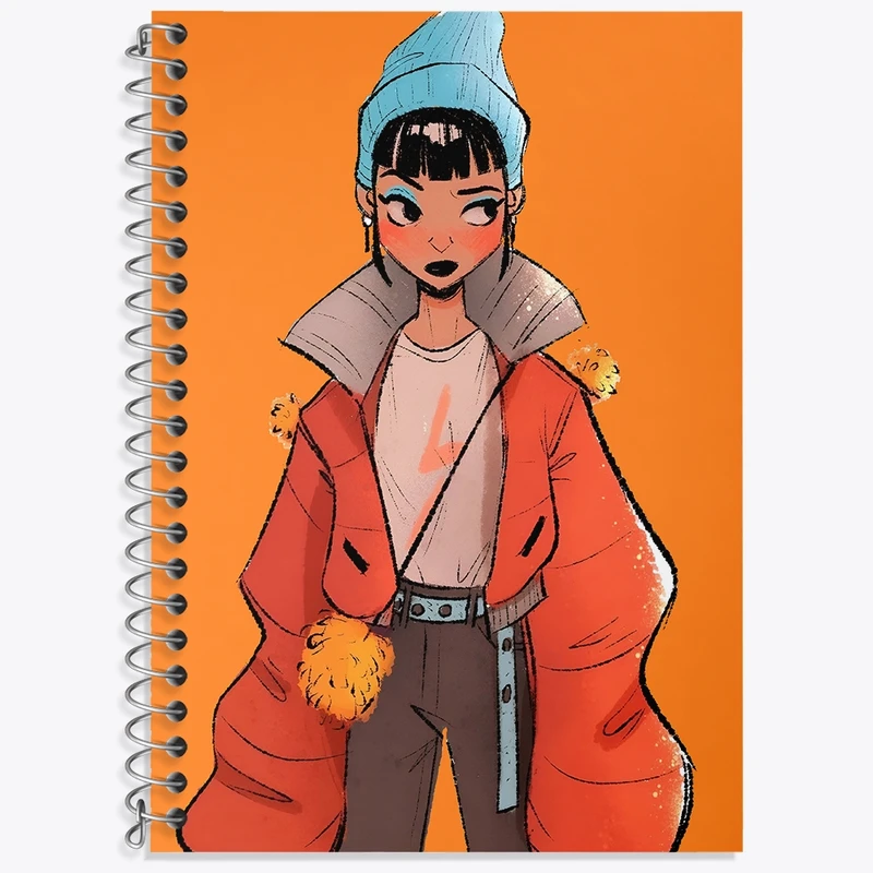 دفتر لغت 50 برگ خندالو طرح دخترانه کد N6985