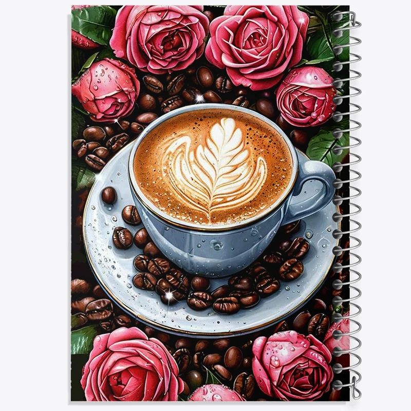 دفتر لیست خرید 50 برگ خندالو طرح فنجان قهوه کد F11934