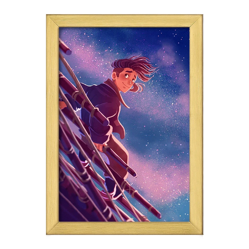 تابلو خندالو طرح انیمیشن سیاره گنج Treasure Planet  کد 13757