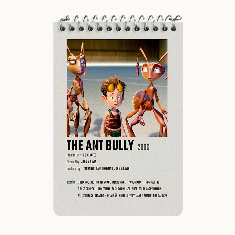 دفتر یادداشت 50 برگ خندالو طرح مورچه ‌کش (The Ant Bully) کد F13242