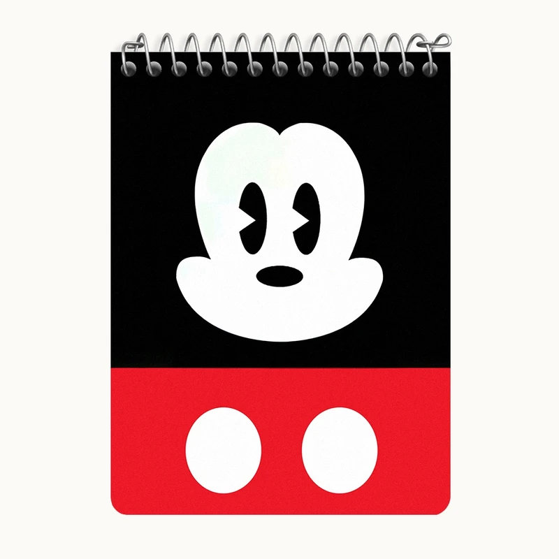 دفتر یادداشت 50 برگ خندالو طرح میکی موس کد N7207