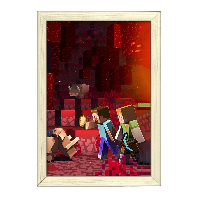 تابلو خندالو طرح ماینکرافت (Minecraft) کد F3509