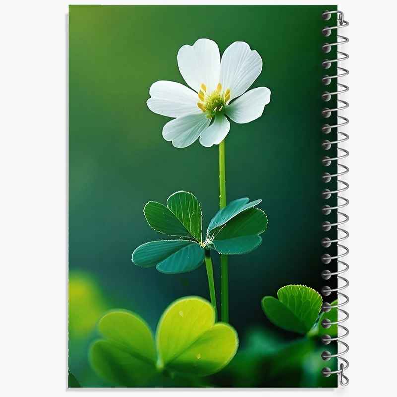 دفتر طراحی 50 برگ خندالو طرح گل کد F10915