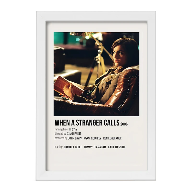 تابلو خندالو طرح When A Stranger Calls کد F13011