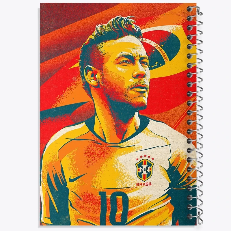 دفتر طراحی 50 برگ خندالو طرح نیمار جونیور کد F199