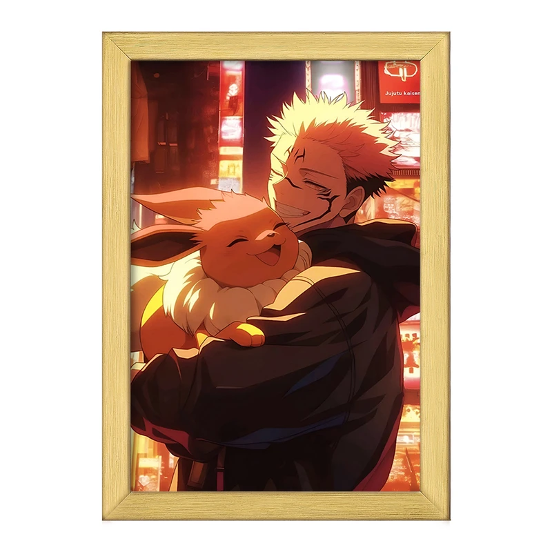 تابلو خندالو طرح پوکمون (pokemon) کد F9788