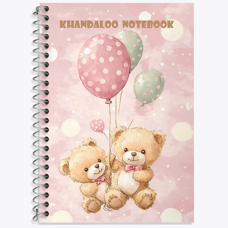 دفتر لغت 50 برگ خندالو طرح خرس های بامزه کد N6911