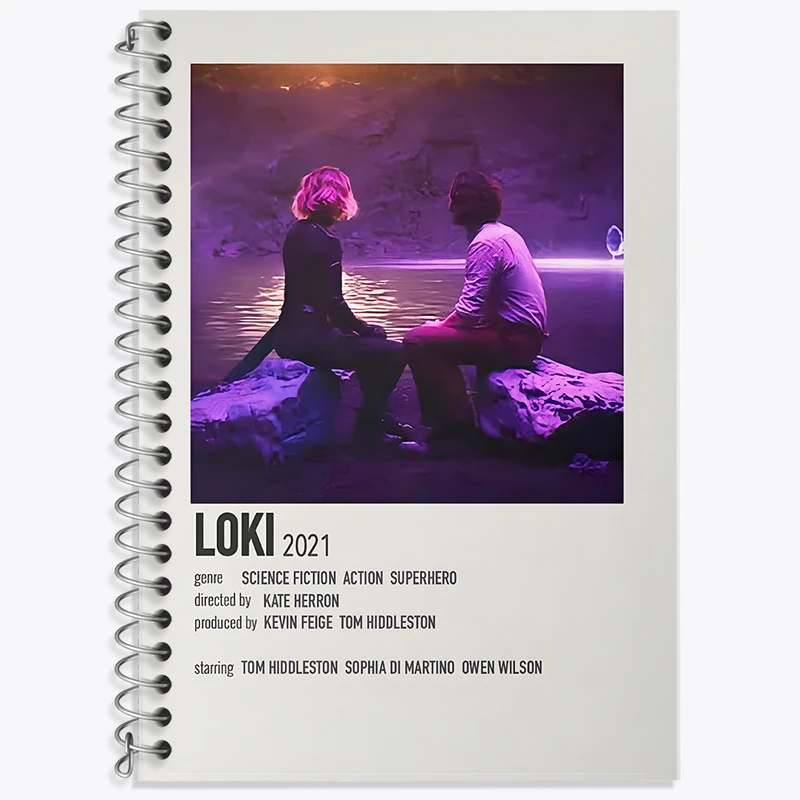 دفتر نت موسیقی 50 برگ خندالو طرح لوکی (Loki) کد F13134