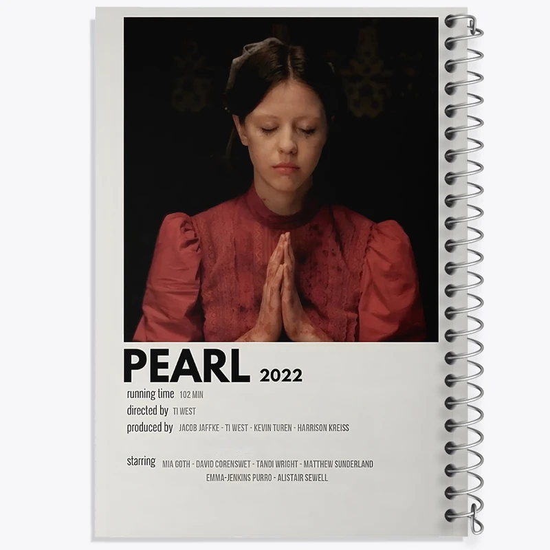 دفتر ژورنال نویسی 50 برگ خندالو مدل نقطه ای طرح پرل (Pearl) کد F12987