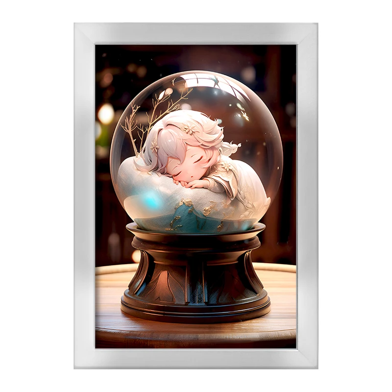 تابلو خندالو طرح دختر کیوت کد F9353