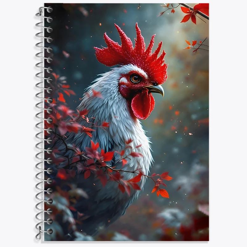 دفتر نت موسیقی 50 برگ خندالو طرح خروس کد F11809