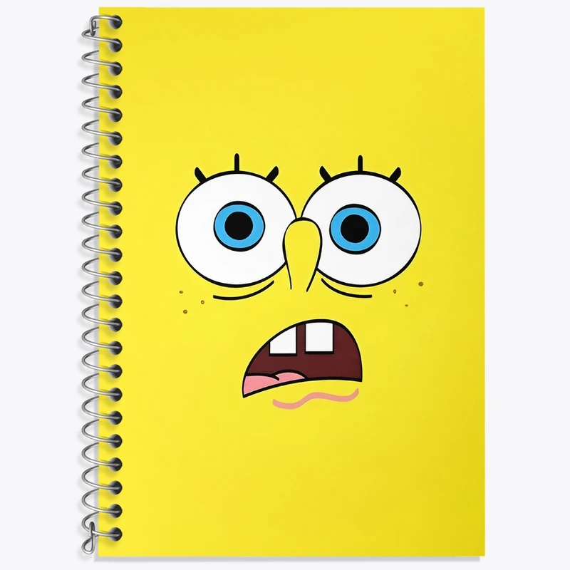 دفتر لغت 50 برگ خندالو طرح باب اسفنجی کد F3295