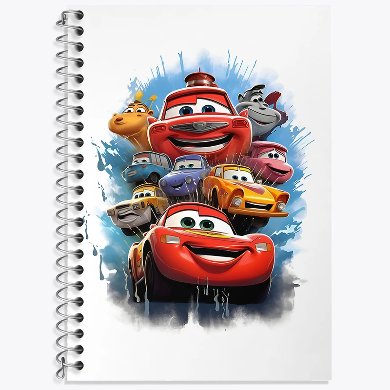 دفتر نت موسیقی 50 برگ خندالو طرح ماشین ها کد F4314