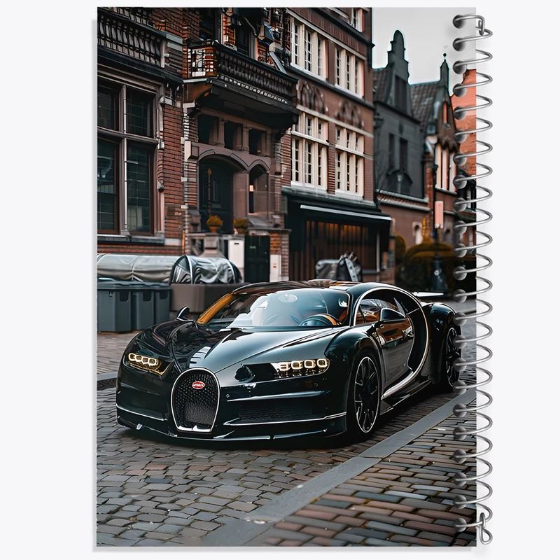 دفتر مشق 50 برگ خندالو طرح ماشین اسپرت کد F11564